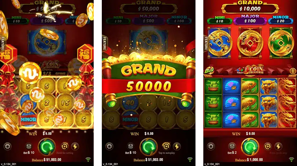 3 Coins 12Game Bonus